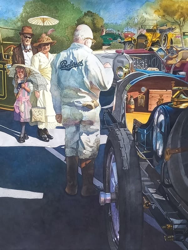 El Cajon Watercolorist Takes Second In San Diego Exhibition