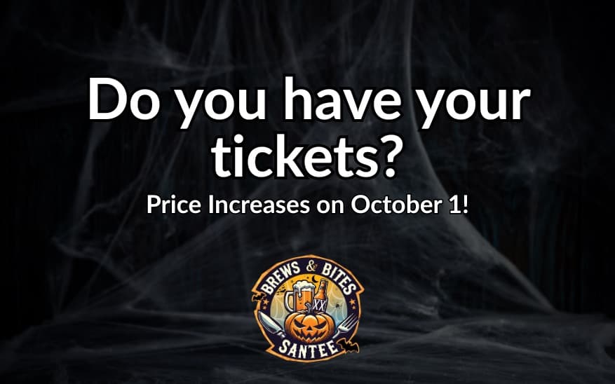 Santee Brews & Bites Tickets Go on Sale for October Festival