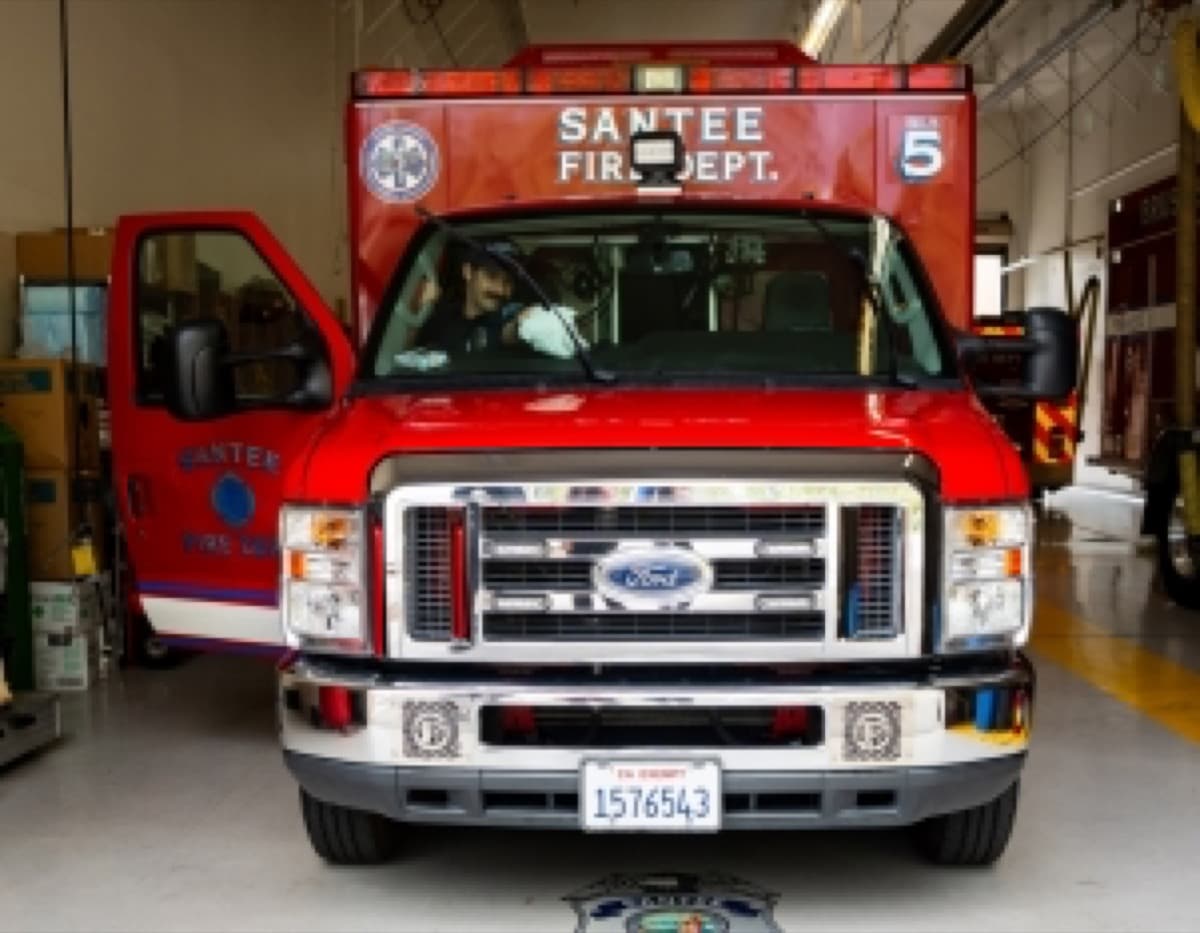 Santee puts new Basic Life Support ambulance into service