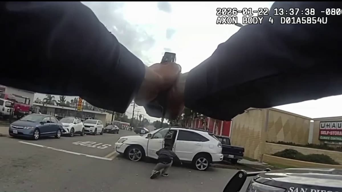 SDPD Releases Body Cam Video of Spring Valley Shooting — Suspect Reached for Toy Gun