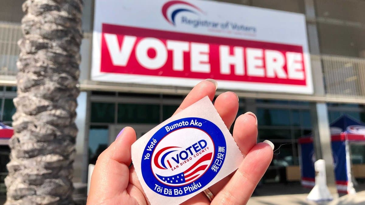 Early Voting Opens Across San Diego County Ahead of June 2 Election