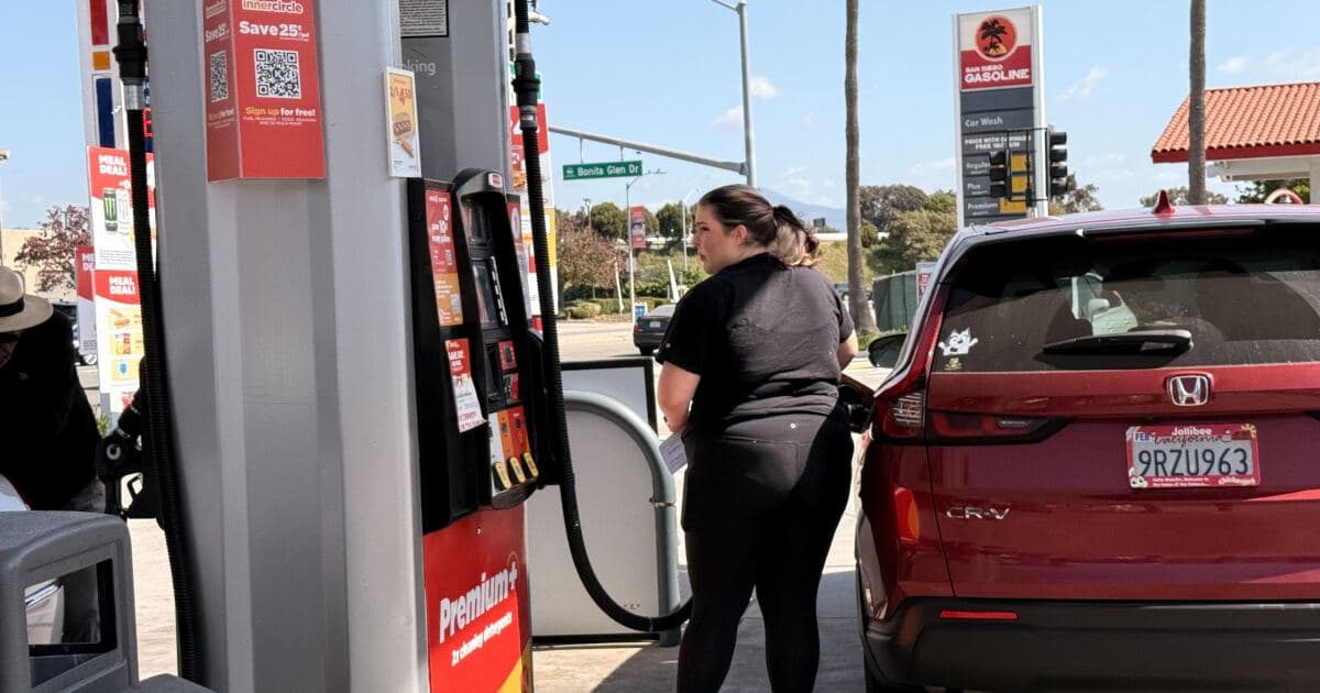 San Diego Gas Prices Hit $5.81 — Highest in More Than a Year, 28th Straight Day of Increases