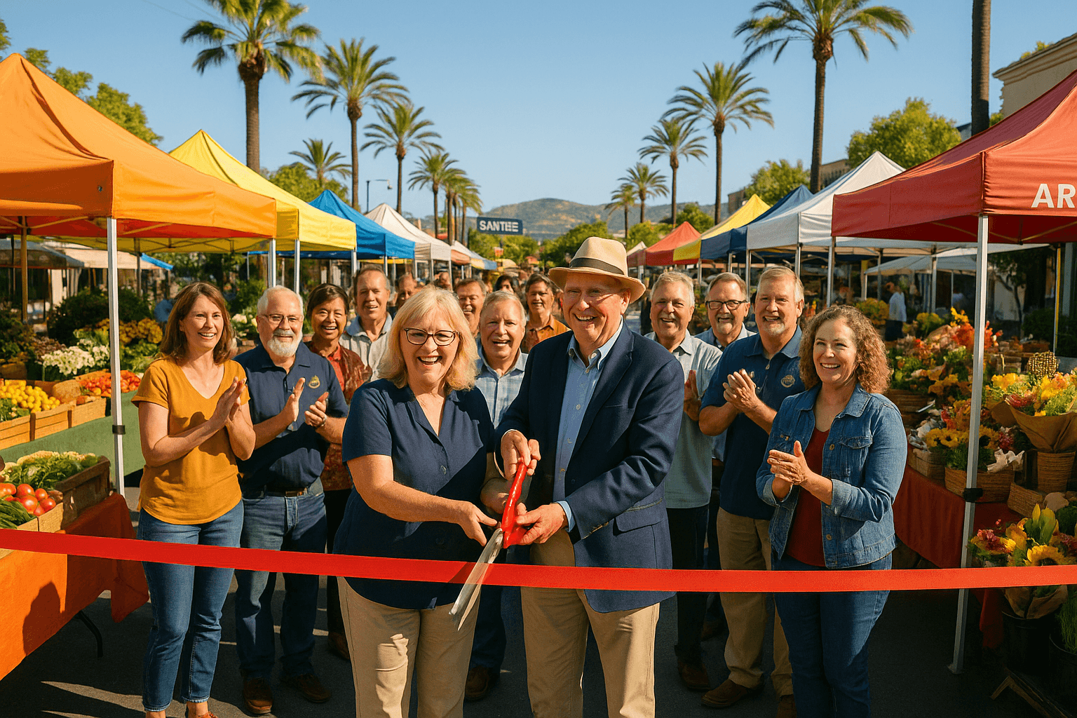 Santee Is Getting a Farmers Market — Ribbon Cutting This Wednesday