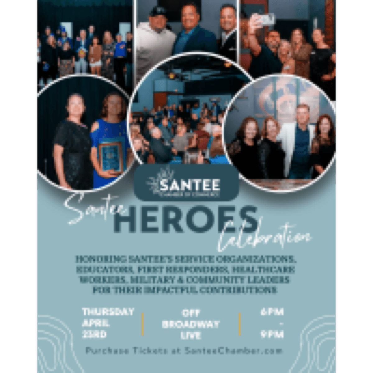 Santee Heroes Celebration Returns Thursday With Community Awards and Dinner