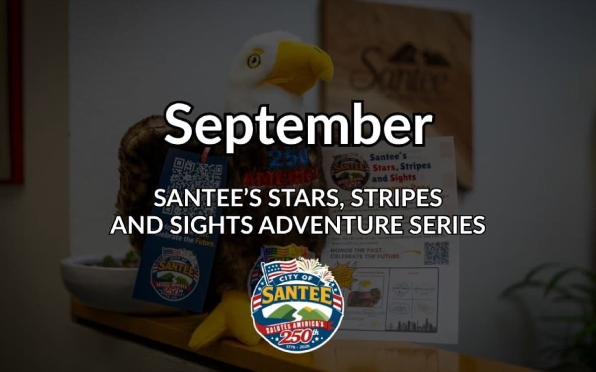 Santee's September Scavenger Hunt Adds City Hall and Park Stops