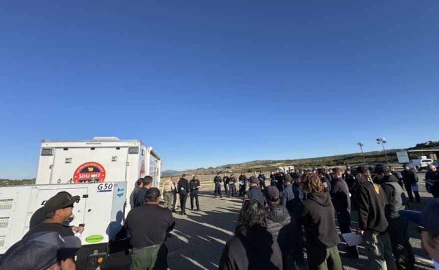 Tusil Fire Holds at 1,000 Acres as I-8 Lanes Reopen Near Campo