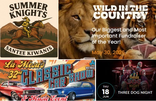 June Events Bring Summer Concerts, Medieval Festival to Santee