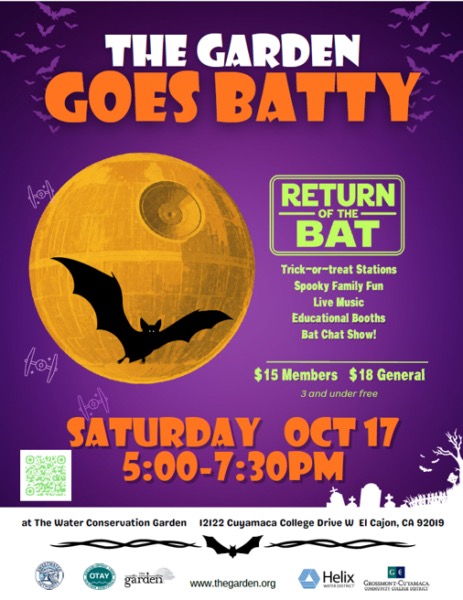 Garden Goes Batty Brings Halloween Fun to Rancho San Diego