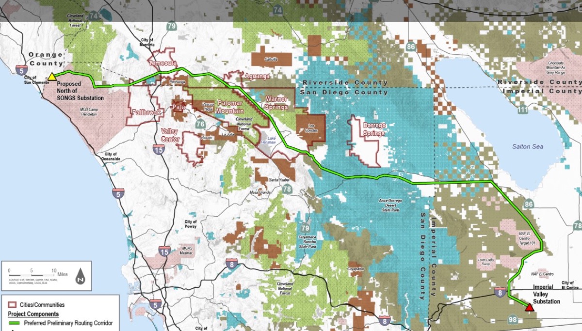 Supervisors Hear Powerlink Concerns After East County Pushback