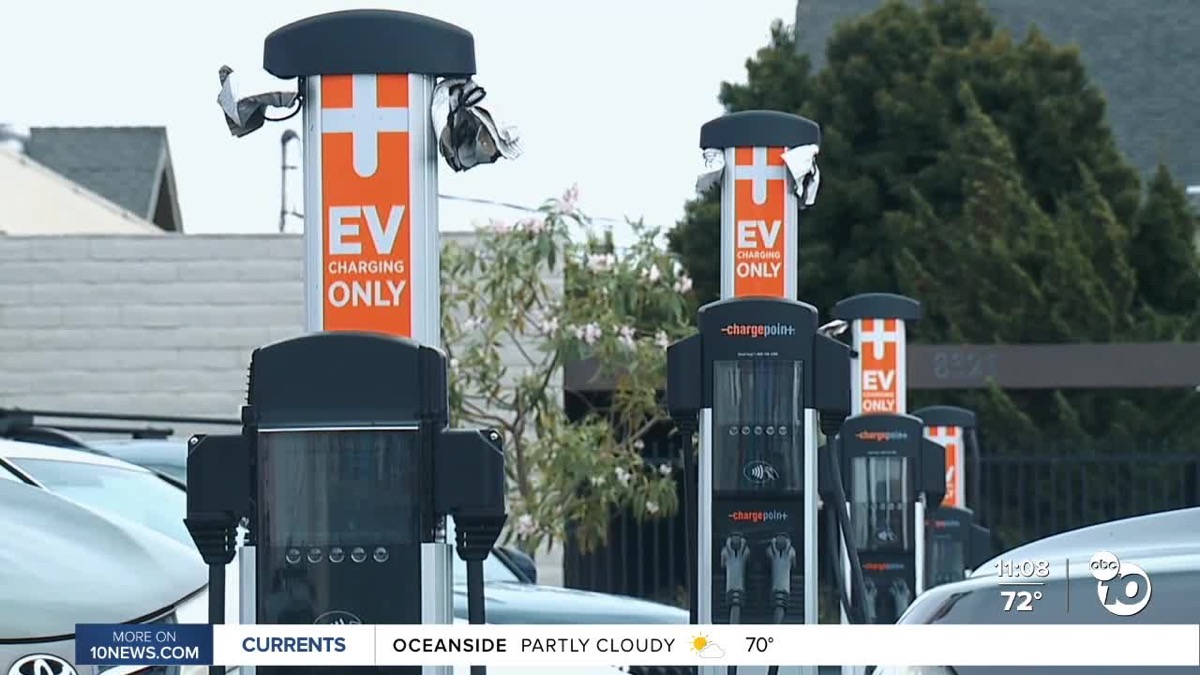 La Mesa EV Parking Confusion Puts Downtown Spaces in the Spotlight