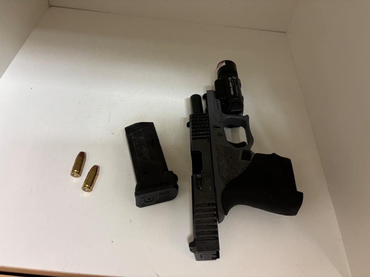 Lakeside Pursuit Ends With Gun, Drug and Cash Seizure