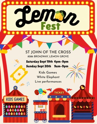 Lemon Grove Lemon Fest Returns Sept. 19-20