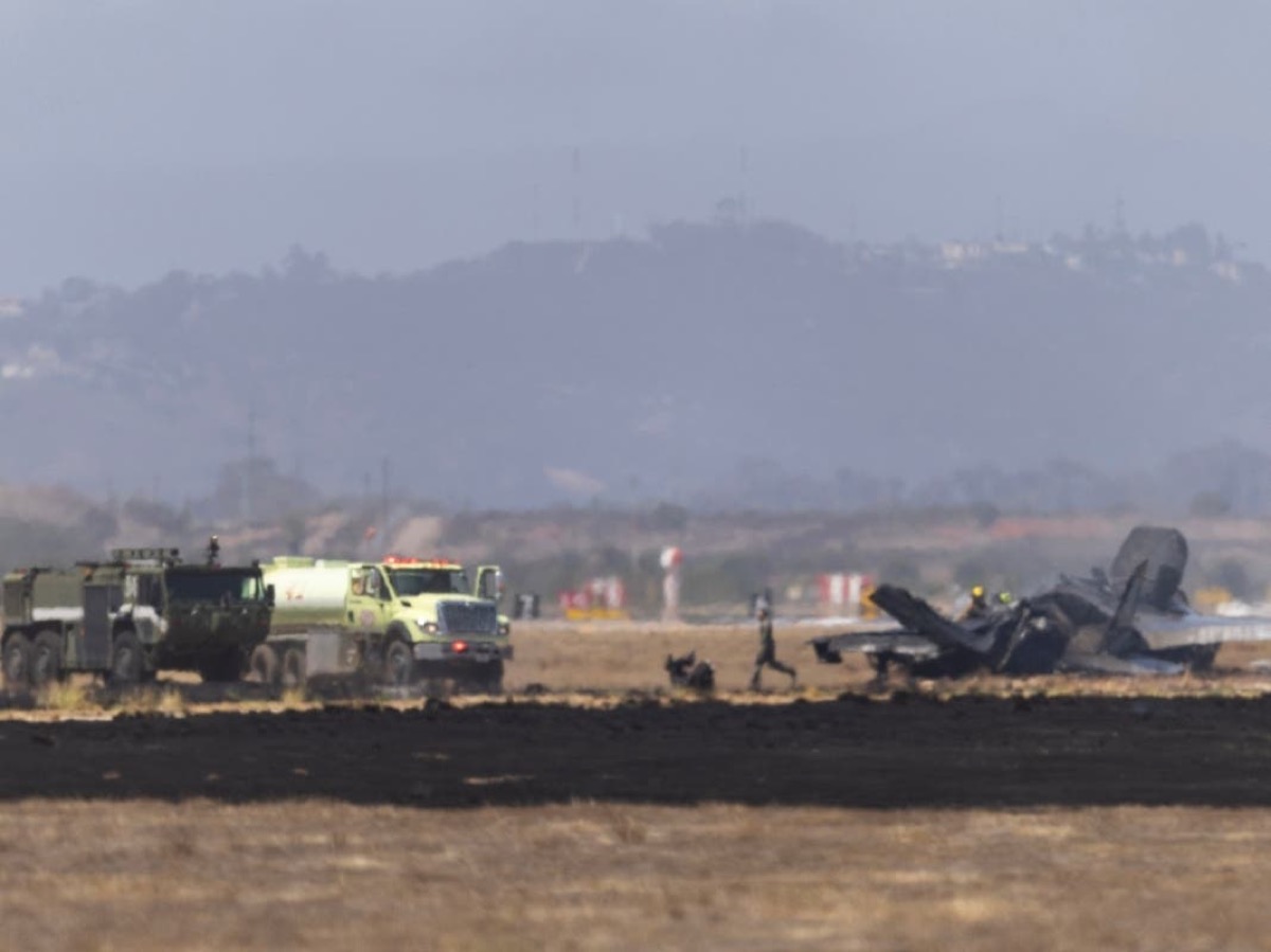F-35 Crashes at MCAS Miramar, Pilot Ejects Safely