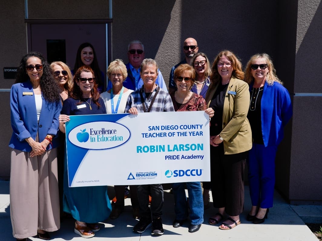 Santee PRIDE Academy Teacher Named County Teacher of the Year