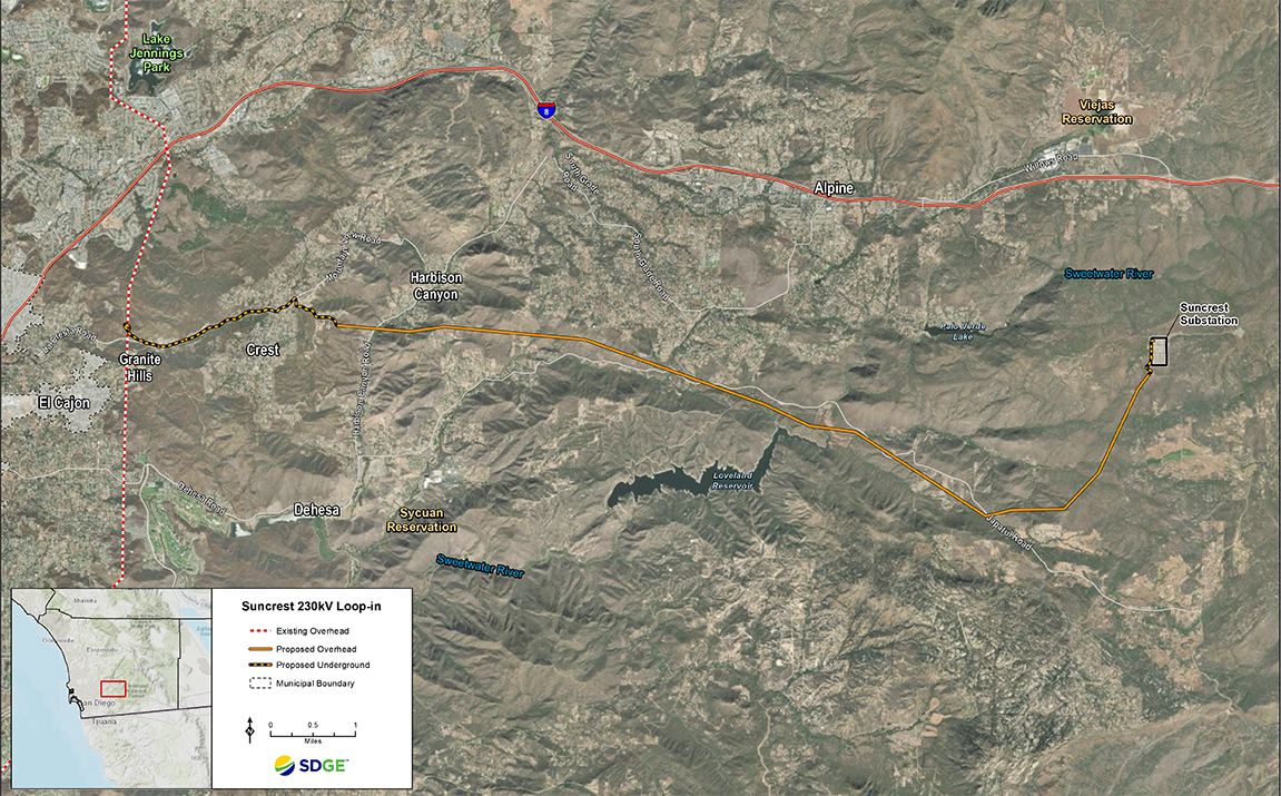 New SDG&E Power Line Proposal Raises Wildfire Concerns in East County